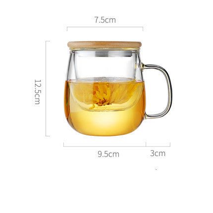 Thickened Glass Tea Cup