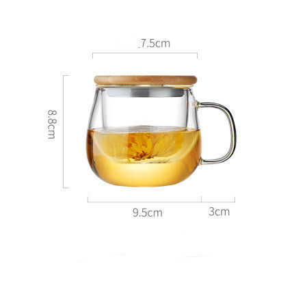 Thickened Glass Tea Cup