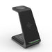 3 In 1 Fast Charging Station Wireless Charger Stand Wireless Quick Charge Dock For Phone Holder