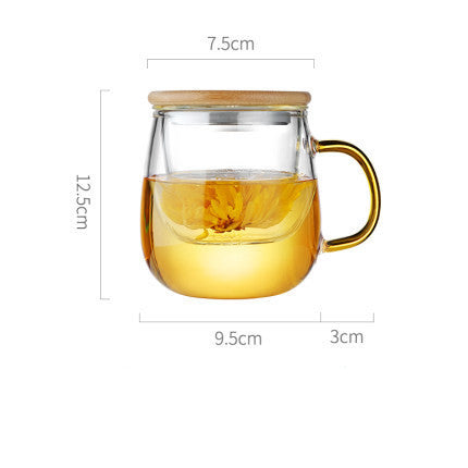 Thickened Glass Tea Cup