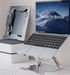 Adjustable Laptop Stand Portable Computer Stand Aluminum Alloy Laptop Riser Compatible Laptop Stand Holder