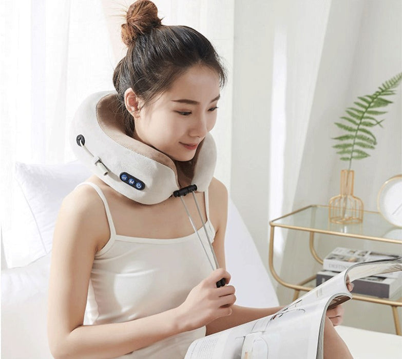 U-Shaped Massage Pillow